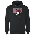 East Mississippi Community College Distressed Lion Hoodie - Black - XL