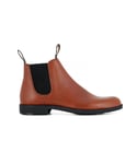 Blundstone Mens #1902 Brown Chelsea Dress Boot - Tan - Size UK 5