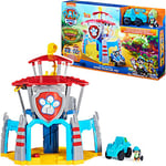 Paw Patrol Headquarters Playset - Toy Universe with Sound Effects Dino Rescue with Dinosaur and Rex Figurines - 6059295 - Paw Patrol - Children's Toy 3 Years and Above