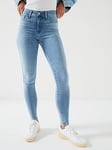 Levi'S 310 Shaping Super Skinny Jean - Off Kilter Clean Hem - Blue