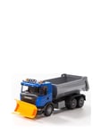 EMEK Tippbil Plog Scania Blå 1:25 Multi/patterned