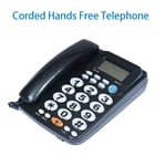 Landline Telephone Caller ID Wired Corded Big Button + Speaker Desk Telephone
