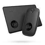 Tile Performance Pack (2022) Lot de 2 localisateurs d’article Bluetooth (1 Pro, 1 Slim), compatible avec Alexa, Google Smart Home, iOS et Android, Retrouvez vos clés, télécommandes et plus encore