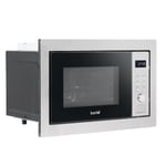 Baridi 25L Integrated Microwave Oven with Grill, 900W, Stainless Steel