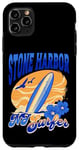 iPhone 11 Pro Max New Jersey Surfer Stone Harbor NJ Surfing Beach Boardwalk Case