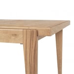 Ruokapöytä S-table Extendable - Suorakaide Oak Matt Lacquered