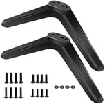 MONDODIGITALE-Pieds De Meuble Tv Universels Montage Mural, Pieds De Rechange Pour Meuble Tv 27 28 29 30 32 37 40 55 Pouces Lcd Led Oled Tcl/Lg/Konka Smart Tv, Noir