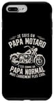 Coque pour iPhone 7 Plus/8 Plus Papa Motard Humour Cadeau Motorcycle Moto Fête Des Pères