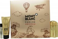 Mont Blanc Emblem Absolu Gift Set 100ml EDT + 100ml Shower Gel + 7.5ml EDT