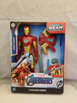 MARVEL Avengers Titan Hero Series Blast Gear Iron Man Action Figure new