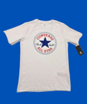 Converse White Chuck Patch T-Shirt Junior 12-13 Y / 152-158cm / 31 - 32" Chest