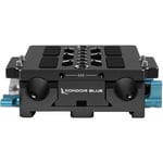 Kondor Blue LWS ARRI Bridge Plate For Cinema Cameras with Riser for ARRI Alexa Mini (Black)
