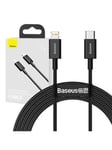 Baseus Superior Series Cable USB-C to iP 20W PD 2m (black)