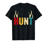 Silent Stalker Whitetail Deer Camo Enthusiast Hunter T-Shirt