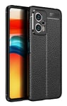 Xiaomi Poco X4 GT Leather Texture Case Black