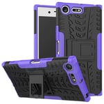 Sony Xperia XZ Premium Heavy Duty Case Purple