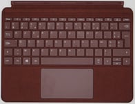 Microsoft Surface Go Signature Type Cover Keyboard - AZERTY French - Burgundy