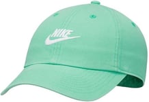 Nike Cap Mens Washed Green One Size Adjustable Heritage 86 Genuine Brand New