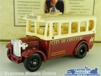 DENNIS BUS COACH MODEL CITY OF COVENTRY 1:64 SCALE APPROX LLEDO DAYS GONE DG10 K