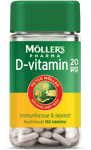Möller's Pharma D-vitamin 20 µg 150 stk