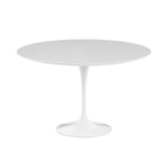 Saarinen Round Table For Outdoor, Rund, Ø 120 cm, Vitt underrede