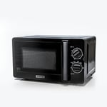 STATUS Oakland Black Microwave Oven: 700w with 20 Litre capacity, 5 Power Settings / OAKLAND1PKB