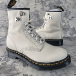 Dr Martens 1460 Leather Boots Virginia Bone Size UK 5 eu 38 US 7 BNIB White Docs