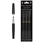 Spectrum Noir Glitter Brush Pen - Clear Overlay 3 st