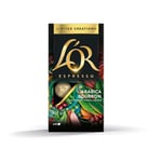 L'OR Espresso Laos Limited Creations Coffee Pods x10 (Pack of 10, Total 100 Capsules)