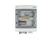 Dc+Ac Connection Switchboard With Surge Arrester 1000V Type 2, 2X Pv String, 2X Mppt // Limit. Ac Type 2, 25A 3-F