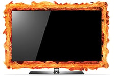 iDesign Flame TV Frame 19, Forex, Multicolore
