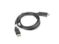 lanberg 'Dphd 10cc 0018 cm black from displayport 1.1 A (19-Pin) Male to HDMI 1.4 A Male Cable 1.8 m Black