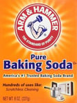 Arm and Hammer Baking Soda Baking Powder, Baking Soda Cleaning 227 g (Pack of 1)