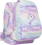 Beckmann Classic Rygsæk Maxi 28L, Unicorn Princess Ice Blue, Skoletaske