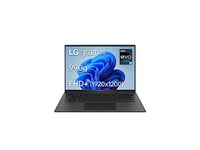 LG gram 14Z90R-G.AD78F - PC portable 14" 999g, écran IPS FHD+ 16:10, Plateforme Intel Evo i7-1360P, RAM 32Go, SSD 1To NVMe, Intel Iris Xe, Thunderbolt 4, Windows 11, Clavier AZERTY, Noir