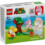 Ekstrabanesettet Yoshis egg-stravagante skog LEGO® Super Mario (71428)
