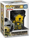 Fallout 76 Figurine Pop! Games Vinyl Excavator Power Armor 9 Cm
