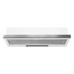 Parmco Slide Out Rangehood 90cm 440m3/h max. extraction White with Slide Control