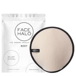 Face Halo Gant exfoliant pour le corps et polissage double face, respectueux de l'environnement, réutilisable, végétalien (lot de 1)