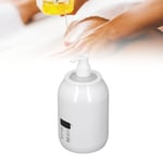 (White)Single Bottle Massage Oil Heater Real Time UK Plug 100240V Massage Oil