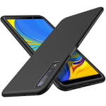 Samsung A7 2018 Stöttåligt Skal FullCarbon V3 Svart