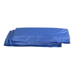 Upper Bounce - Coussin de Protection et Sécurité Couvre Ressorts de Remplacement pour Trampoline Rectangulaire 427 x 244 cm Bleu