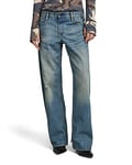 G-STAR RAW Women's Judee Loose Jeans, Blue (antique faded niagara destroyed D22889-D315-D886), 32W / 32L
