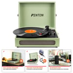 Briefcase Record Player with Bluetooth Output, Speakers, Vinyl to USB - RP118C