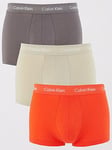 Calvin Klein 3 Pack Low Rise Trunk - Multi, Assorted, Size S, Men