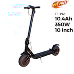 Lamtier 10'' hopfällbar elsparkcykel, 350W motor, 10.4AH batteri, framhjulsdrift, stötdämpare fram och bak