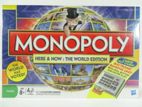 Monopoly - Here & Now The World Edition - Board Game - Sealed