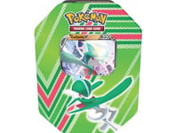 Pokebox Gallame - 220 Pv - Pokemon Carte Francaise A Collectionner - Set Boite Metal Verte + 1 Carte Tigre