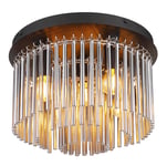 Globo Lighting - Gorley Ø32 - Takplafond - Rökfärgad
