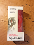 NEW Sony MDRAS210 Active Sports Headphones - Pink - VGC (MDR-AS210/PNK)